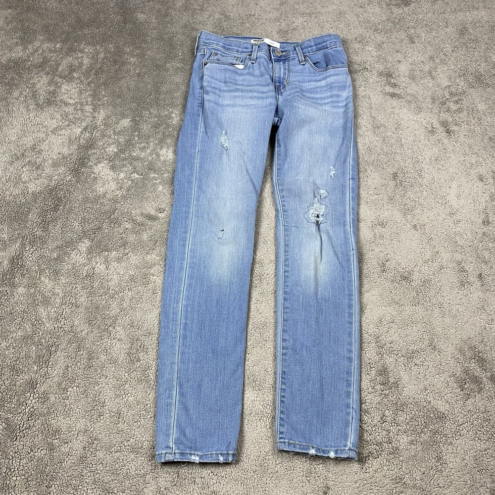 Levi's Signature‎ Jeans Womens W12 Blue Skinny Denim